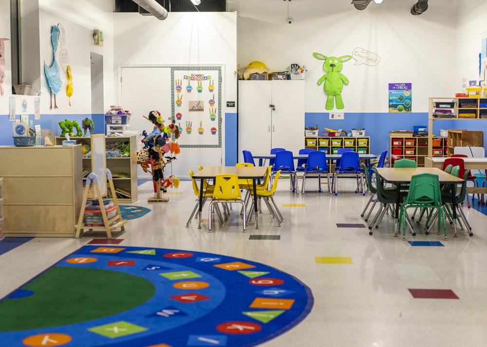 Bright, Colorful Classrooms In 4,500 Square Feet Of Space